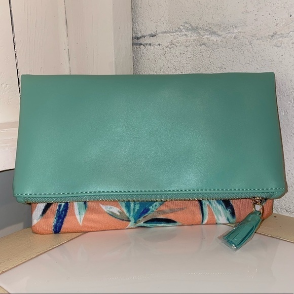 NEW Rachel Pally Limited Edition Reversible Clutch Bag Poolside - Picture 4 of 11